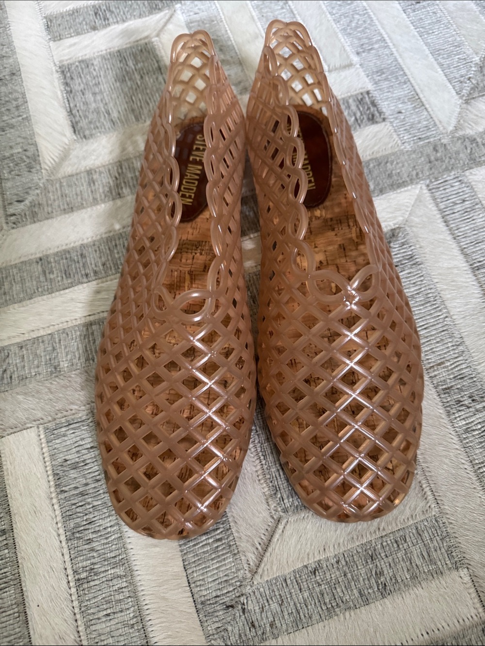 Steve Madden Grove Jelly Flat, size 8